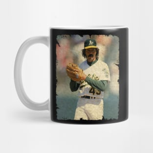 Dennis Eckersley in Oakland Athletics Mug